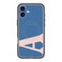 スリムプロテクションプレミアムケース with MagSafe［ オリジナル - initial color - A navy ］