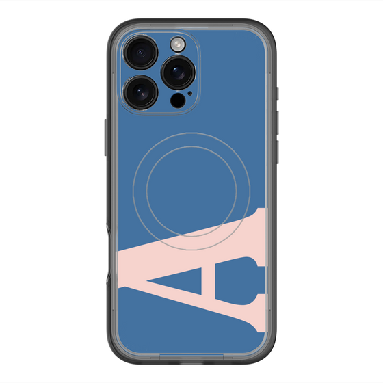 スリムプロテクションプレミアムケース with MagSafe［ オリジナル - initial color - A navy ］