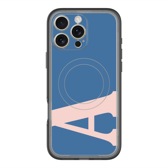 スリムプロテクションプレミアムケース with MagSafe［ オリジナル - initial color - A navy ］