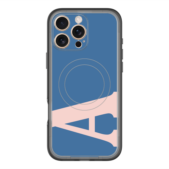 スリムプロテクションプレミアムケース with MagSafe［ オリジナル - initial color - A navy ］