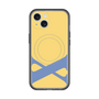 スリムプロテクションプレミアムケース with MagSafe［ オリジナル - initial color - X yellow ］