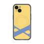 スリムプロテクションプレミアムケース with MagSafe［ オリジナル - initial color - X yellow ］