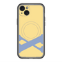 スリムプロテクションプレミアムケース with MagSafe［ オリジナル - initial color - X yellow ］