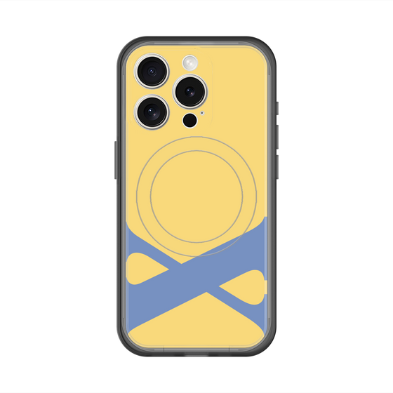 スリムプロテクションプレミアムケース with MagSafe［ オリジナル - initial color - X yellow ］