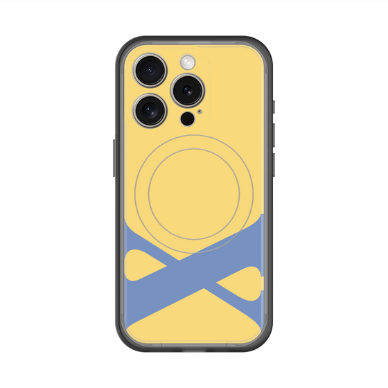 スリムプロテクションプレミアムケース with MagSafe［ オリジナル - initial color - X yellow ］