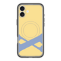 スリムプロテクションプレミアムケース with MagSafe［ オリジナル - initial color - X yellow ］