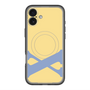スリムプロテクションプレミアムケース with MagSafe［ オリジナル - initial color - X yellow ］