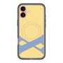 スリムプロテクションプレミアムケース with MagSafe［ オリジナル - initial color - X yellow ］