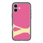 スリムプロテクションプレミアムケース with MagSafe［ オリジナル - initial color - Y pink ］