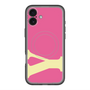 スリムプロテクションプレミアムケース with MagSafe［ オリジナル - initial color - Y pink ］