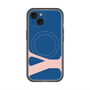 スリムプロテクションプレミアムケース with MagSafe［ オリジナル - initial color - Y navy ］