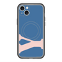 スリムプロテクションプレミアムケース with MagSafe［ オリジナル - initial color - Y navy ］