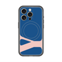 スリムプロテクションプレミアムケース with MagSafe［ オリジナル - initial color - Y navy ］