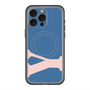 スリムプロテクションプレミアムケース with MagSafe［ オリジナル - initial color - Y navy ］
