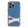 スリムプロテクションプレミアムケース with MagSafe［ オリジナル - initial color - Y navy ］