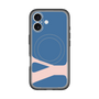 スリムプロテクションプレミアムケース with MagSafe［ オリジナル - initial color - Y navy ］