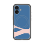 スリムプロテクションプレミアムケース with MagSafe［ オリジナル - initial color - Y navy ］