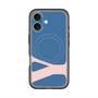 スリムプロテクションプレミアムケース with MagSafe［ オリジナル - initial color - Y navy ］