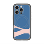 スリムプロテクションプレミアムケース with MagSafe［ オリジナル - initial color - Y navy ］