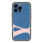 スリムプロテクションプレミアムケース with MagSafe［ オリジナル - initial color - Y navy ］