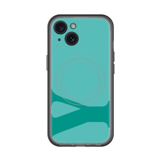 スリムプロテクションプレミアムケース with MagSafe［ オリジナル - initial color - Y light green ］