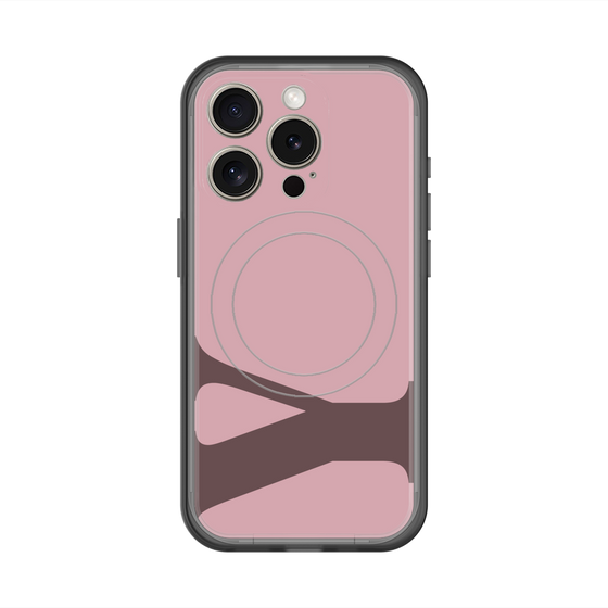 スリムプロテクションプレミアムケース with MagSafe［ オリジナル - initial color - Y dusty pink ］