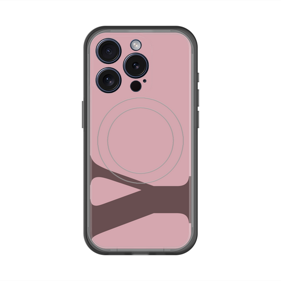 スリムプロテクションプレミアムケース with MagSafe［ オリジナル - initial color - Y dusty pink ］
