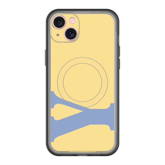 スリムプロテクションプレミアムケース with MagSafe［ オリジナル - initial color - Y yellow ］