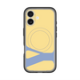スリムプロテクションプレミアムケース with MagSafe［ オリジナル - initial color - Y yellow ］