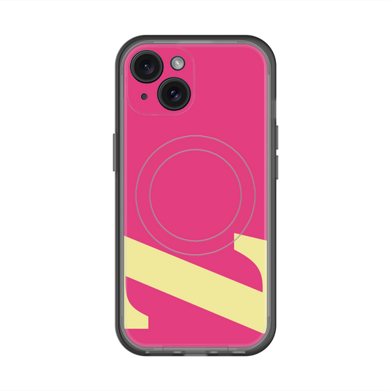 スリムプロテクションプレミアムケース with MagSafe［ オリジナル - initial color - Z pink ］