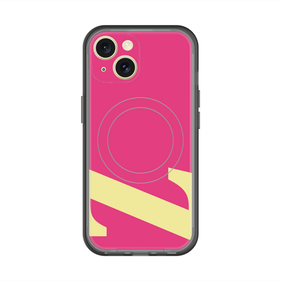 スリムプロテクションプレミアムケース with MagSafe［ オリジナル - initial color - Z pink ］