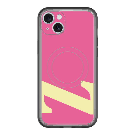 スリムプロテクションプレミアムケース with MagSafe［ オリジナル - initial color - Z pink ］