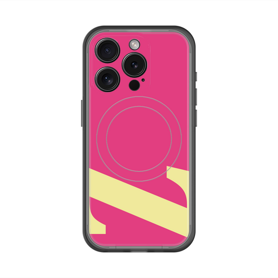 スリムプロテクションプレミアムケース with MagSafe［ オリジナル - initial color - Z pink ］