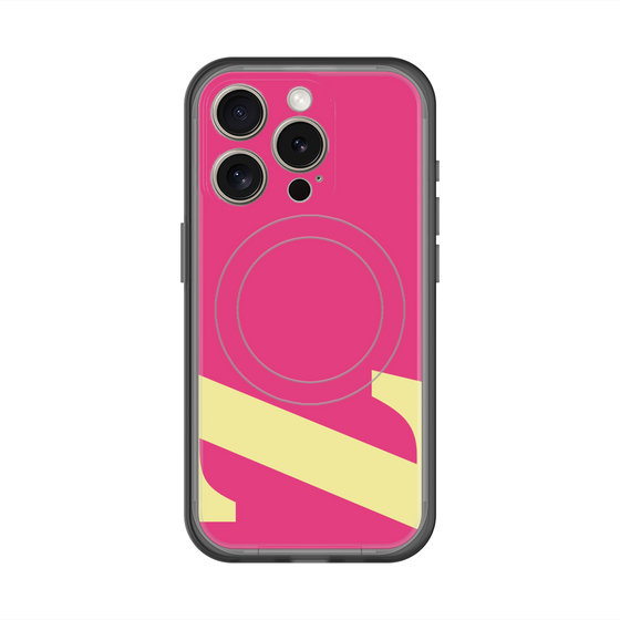 スリムプロテクションプレミアムケース with MagSafe［ オリジナル - initial color - Z pink ］