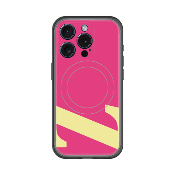 スリムプロテクションプレミアムケース with MagSafe［ オリジナル - initial color - Z pink ］