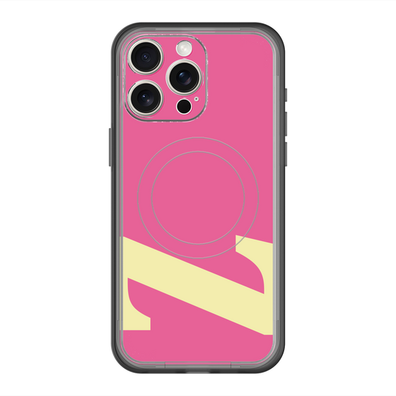 スリムプロテクションプレミアムケース with MagSafe［ オリジナル - initial color - Z pink ］