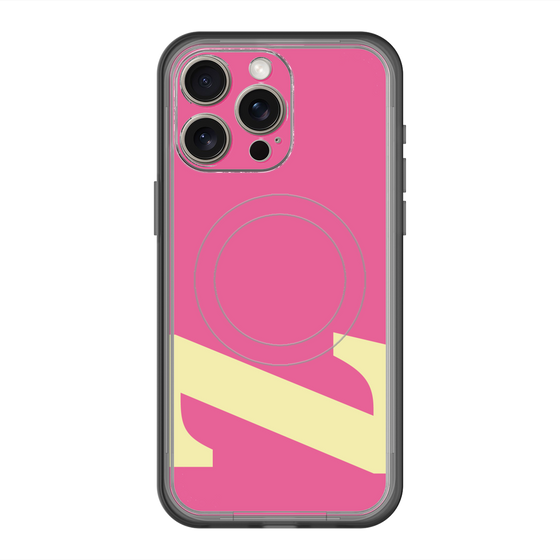 スリムプロテクションプレミアムケース with MagSafe［ オリジナル - initial color - Z pink ］