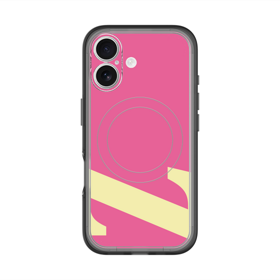スリムプロテクションプレミアムケース with MagSafe［ オリジナル - initial color - Z pink ］