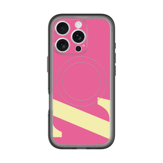 スリムプロテクションプレミアムケース with MagSafe［ オリジナル - initial color - Z pink ］