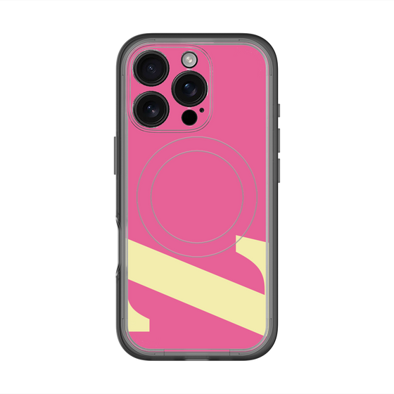 スリムプロテクションプレミアムケース with MagSafe［ オリジナル - initial color - Z pink ］