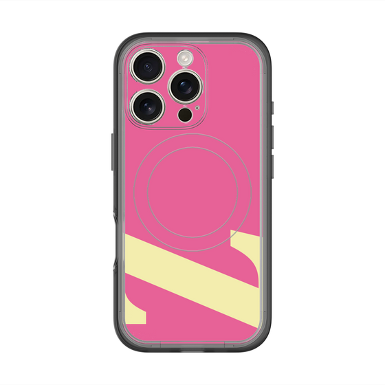 スリムプロテクションプレミアムケース with MagSafe［ オリジナル - initial color - Z pink ］