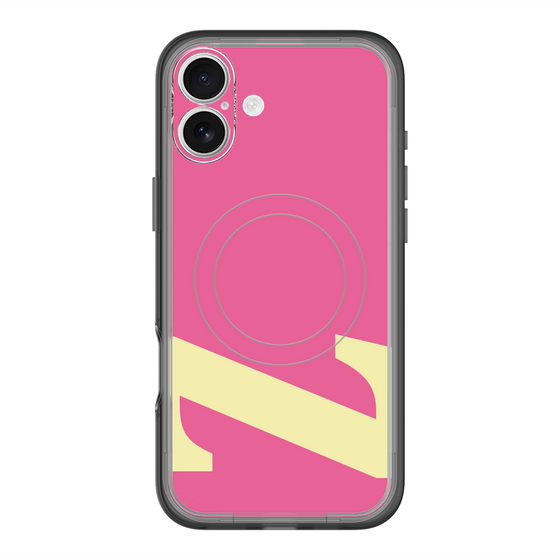 スリムプロテクションプレミアムケース with MagSafe［ オリジナル - initial color - Z pink ］