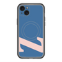 スリムプロテクションプレミアムケース with MagSafe［ オリジナル - initial color - Z navy ］