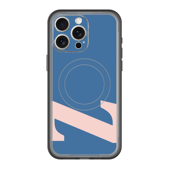 スリムプロテクションプレミアムケース with MagSafe［ オリジナル - initial color - Z navy ］
