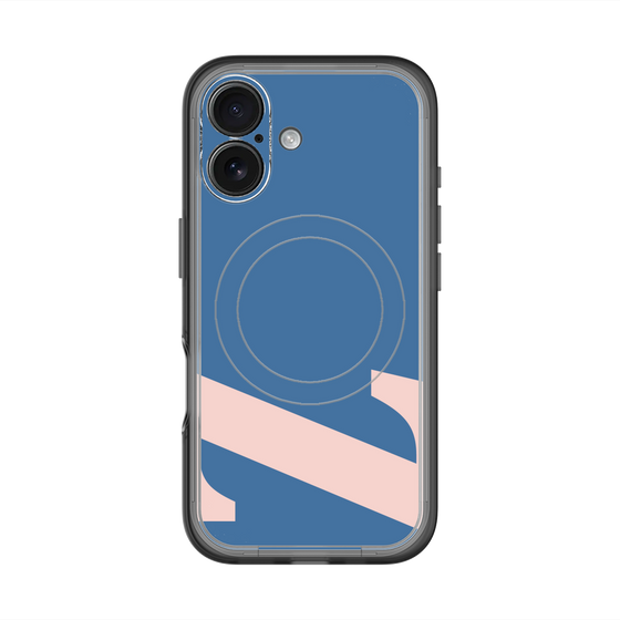 スリムプロテクションプレミアムケース with MagSafe［ オリジナル - initial color - Z navy ］