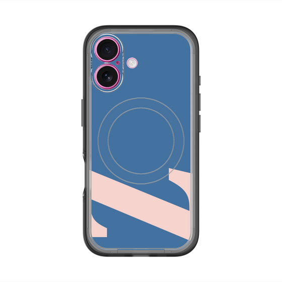 スリムプロテクションプレミアムケース with MagSafe［ オリジナル - initial color - Z navy ］