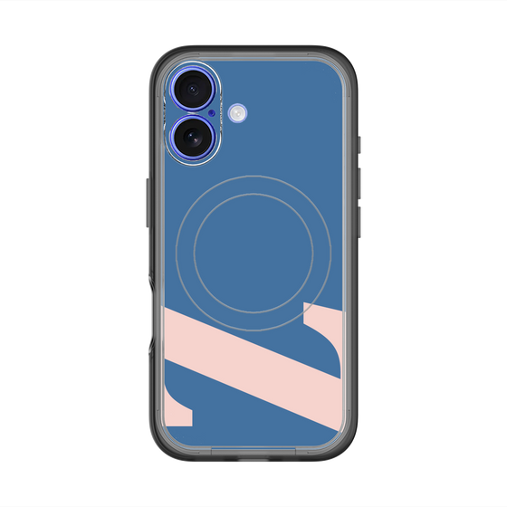 スリムプロテクションプレミアムケース with MagSafe［ オリジナル - initial color - Z navy ］