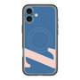 スリムプロテクションプレミアムケース with MagSafe［ オリジナル - initial color - Z navy ］