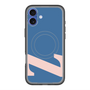 スリムプロテクションプレミアムケース with MagSafe［ オリジナル - initial color - Z navy ］