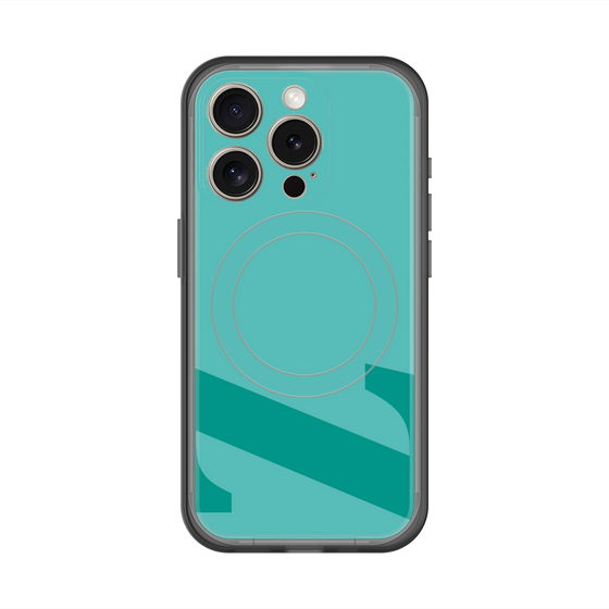 スリムプロテクションプレミアムケース with MagSafe［ オリジナル - initial color - Z light green ］